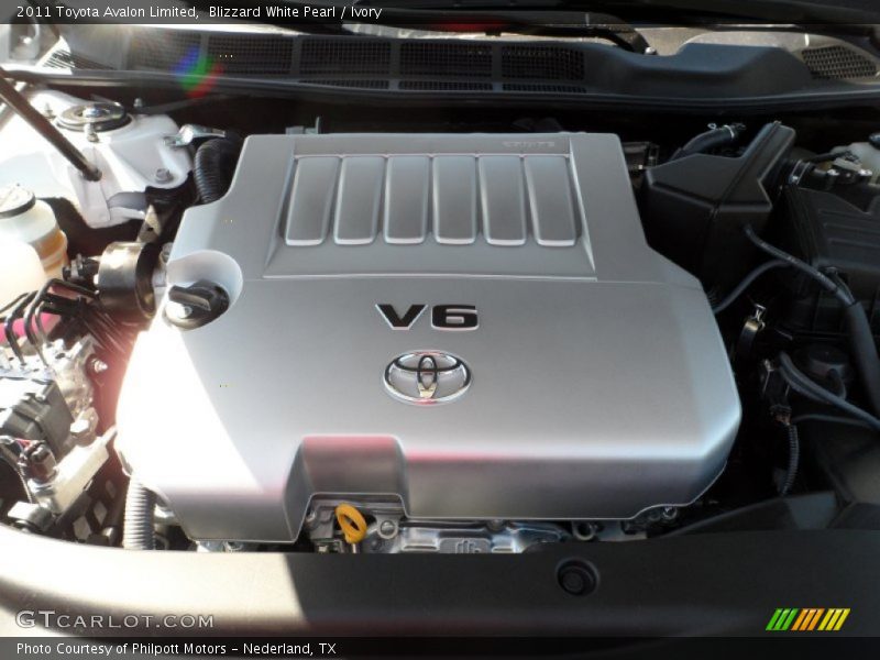 Blizzard White Pearl / Ivory 2011 Toyota Avalon Limited