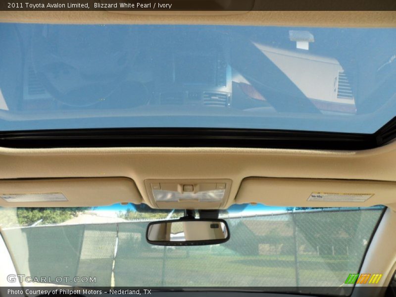 Blizzard White Pearl / Ivory 2011 Toyota Avalon Limited