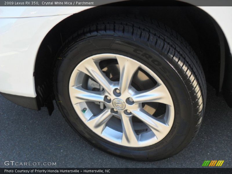 Crystal White Mica / Parchment 2009 Lexus RX 350