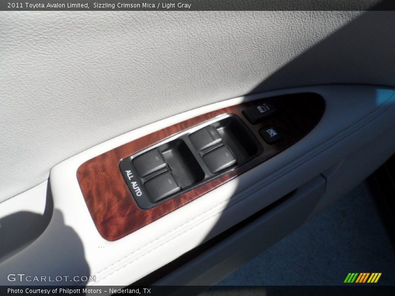 Sizzling Crimson Mica / Light Gray 2011 Toyota Avalon Limited