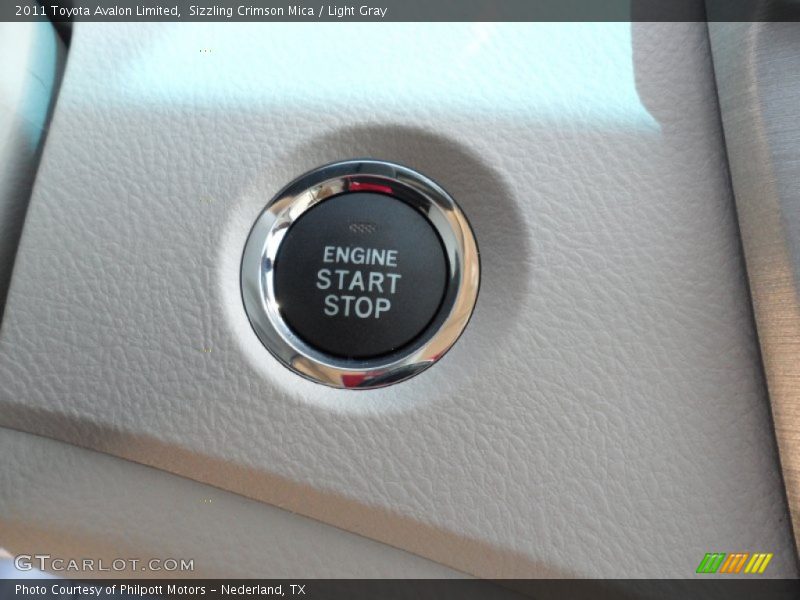 Sizzling Crimson Mica / Light Gray 2011 Toyota Avalon Limited