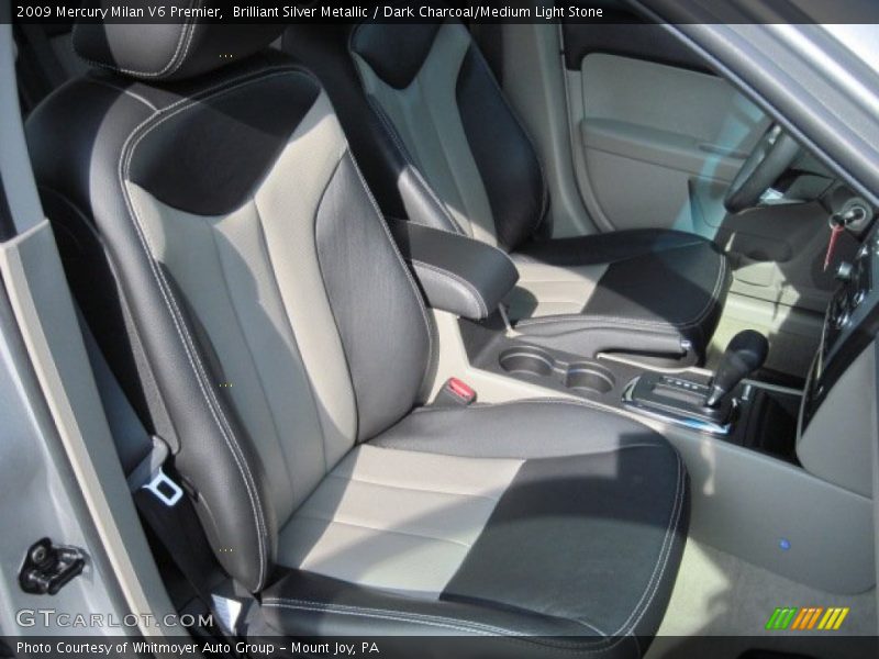  2009 Milan V6 Premier Dark Charcoal/Medium Light Stone Interior
