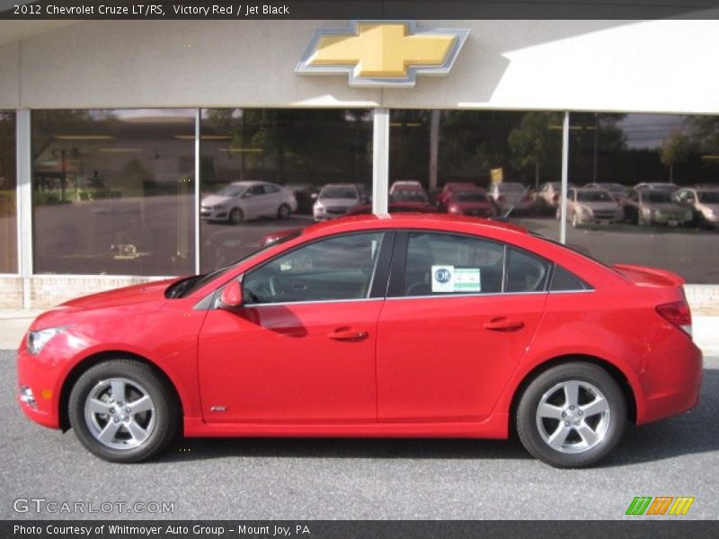 Victory Red / Jet Black 2012 Chevrolet Cruze LT/RS