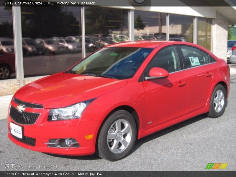 Victory Red / Jet Black 2012 Chevrolet Cruze LT/RS