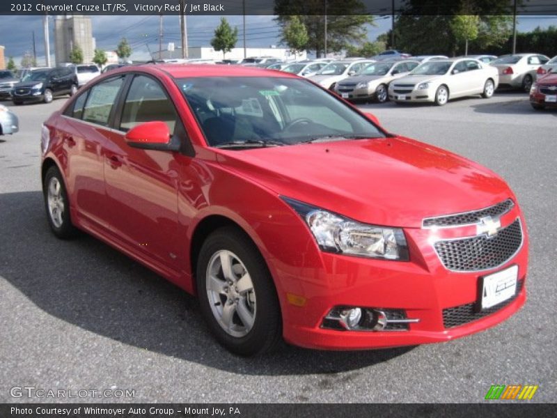 Victory Red / Jet Black 2012 Chevrolet Cruze LT/RS
