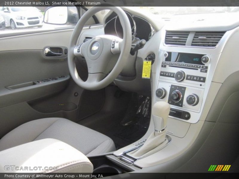 Silver Ice Metallic / Titanium 2012 Chevrolet Malibu LS