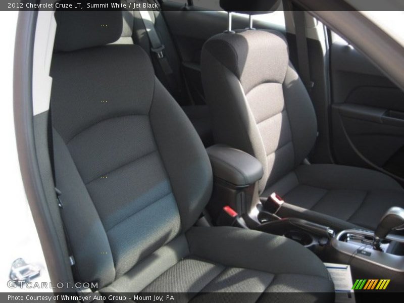 Summit White / Jet Black 2012 Chevrolet Cruze LT