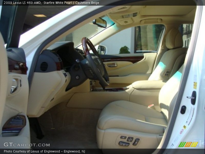 Starfire White Pearl / Cashmere Beige 2009 Lexus LS 460 AWD