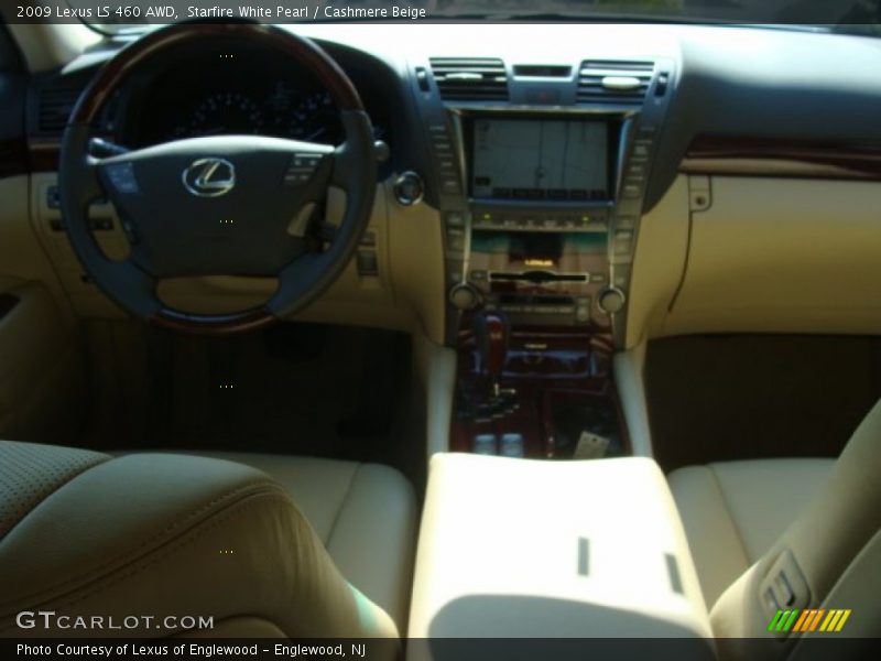 Starfire White Pearl / Cashmere Beige 2009 Lexus LS 460 AWD