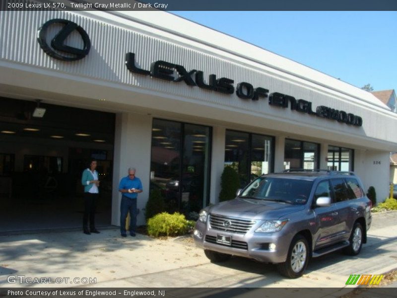 Twilight Gray Metallic / Dark Gray 2009 Lexus LX 570