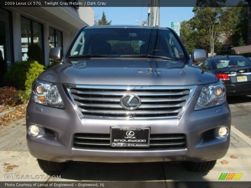 Twilight Gray Metallic / Dark Gray 2009 Lexus LX 570