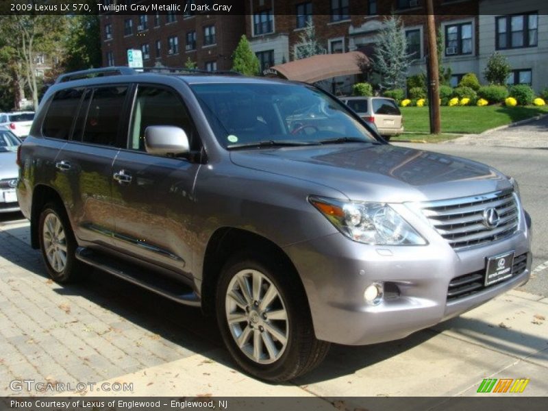 Twilight Gray Metallic / Dark Gray 2009 Lexus LX 570