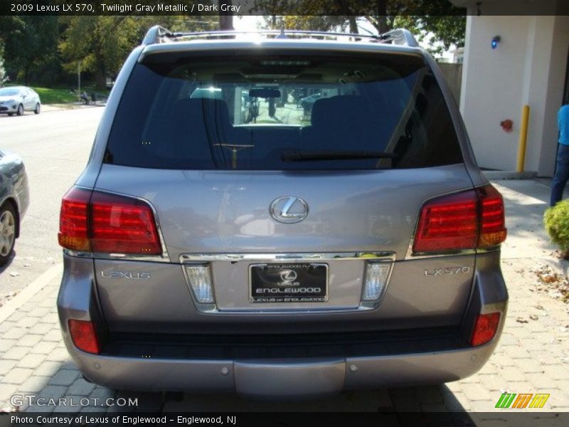 Twilight Gray Metallic / Dark Gray 2009 Lexus LX 570