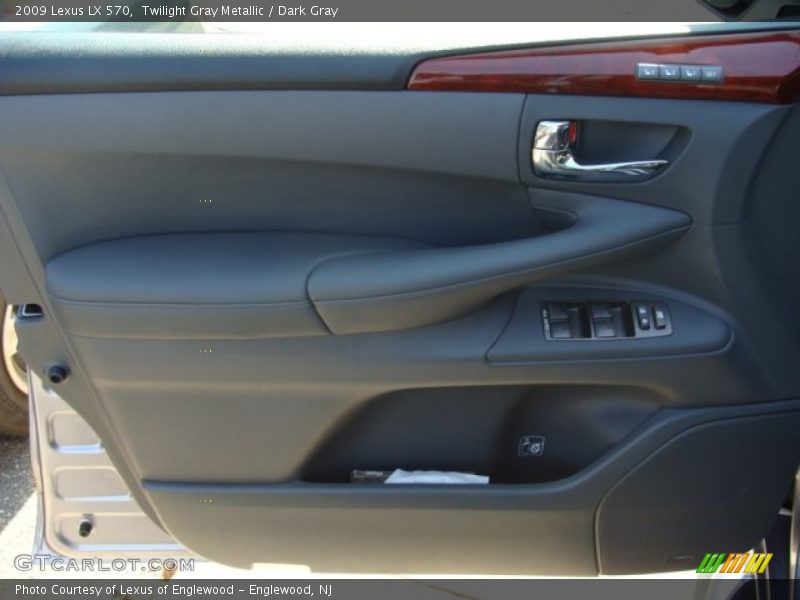 Twilight Gray Metallic / Dark Gray 2009 Lexus LX 570