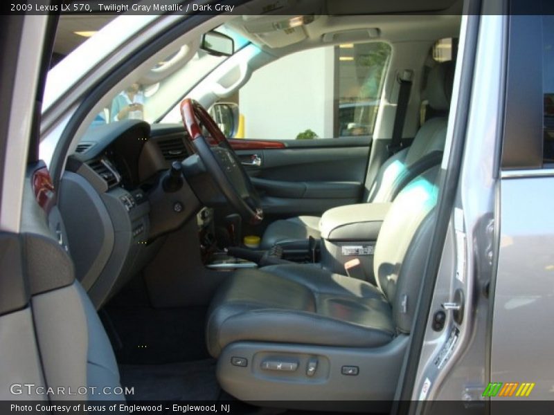 Twilight Gray Metallic / Dark Gray 2009 Lexus LX 570