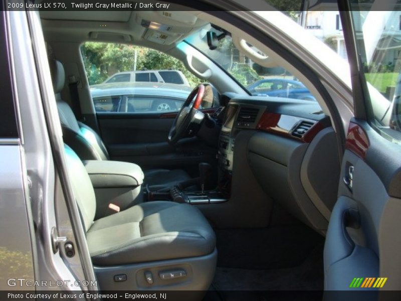 Twilight Gray Metallic / Dark Gray 2009 Lexus LX 570