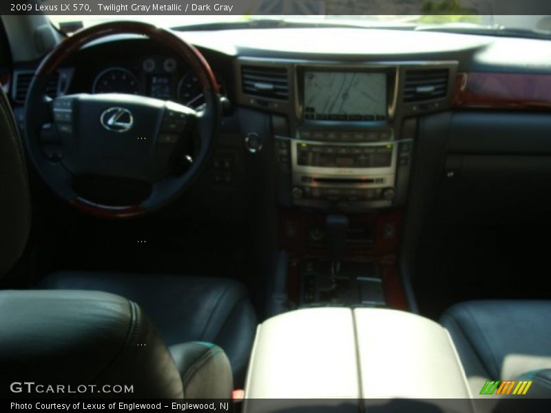 Twilight Gray Metallic / Dark Gray 2009 Lexus LX 570