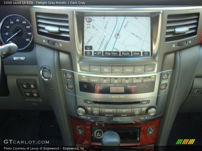 Twilight Gray Metallic / Dark Gray 2009 Lexus LX 570