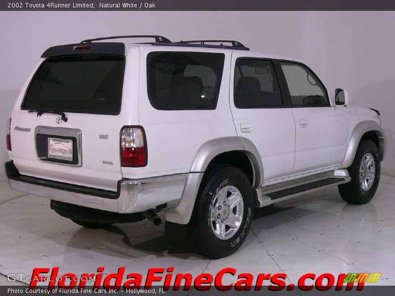 Natural White / Oak 2002 Toyota 4Runner Limited