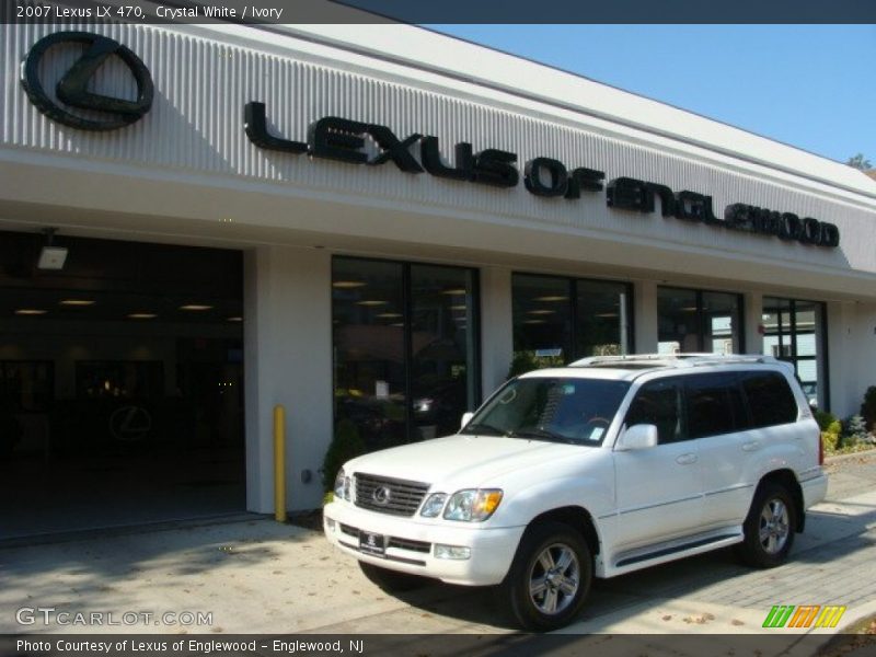 Crystal White / Ivory 2007 Lexus LX 470
