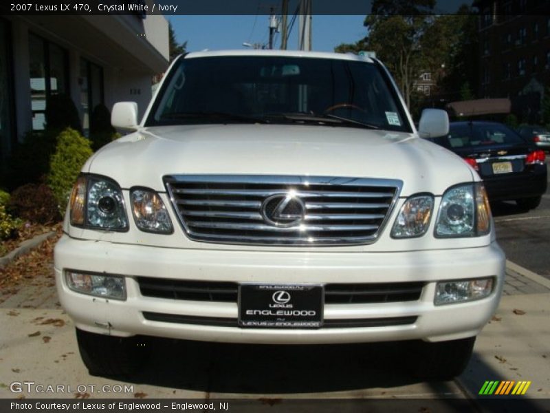 Crystal White / Ivory 2007 Lexus LX 470