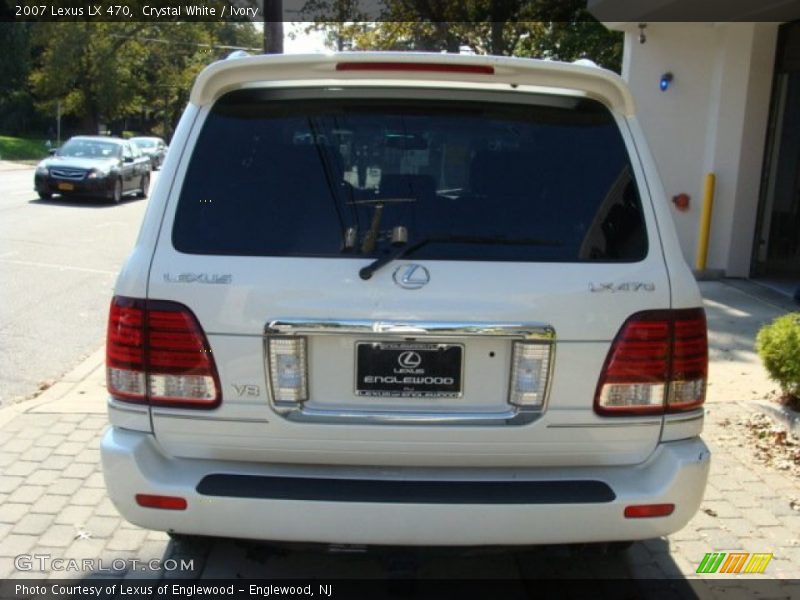 Crystal White / Ivory 2007 Lexus LX 470