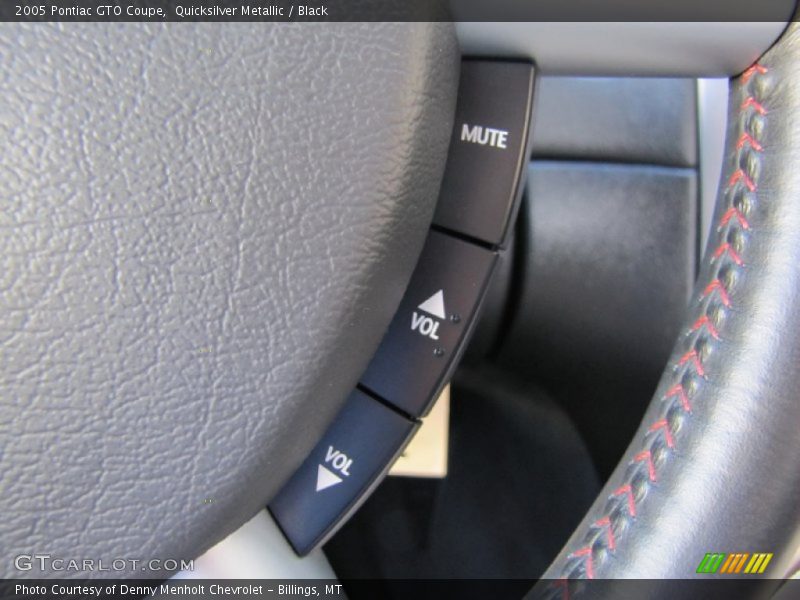 Quicksilver Metallic / Black 2005 Pontiac GTO Coupe
