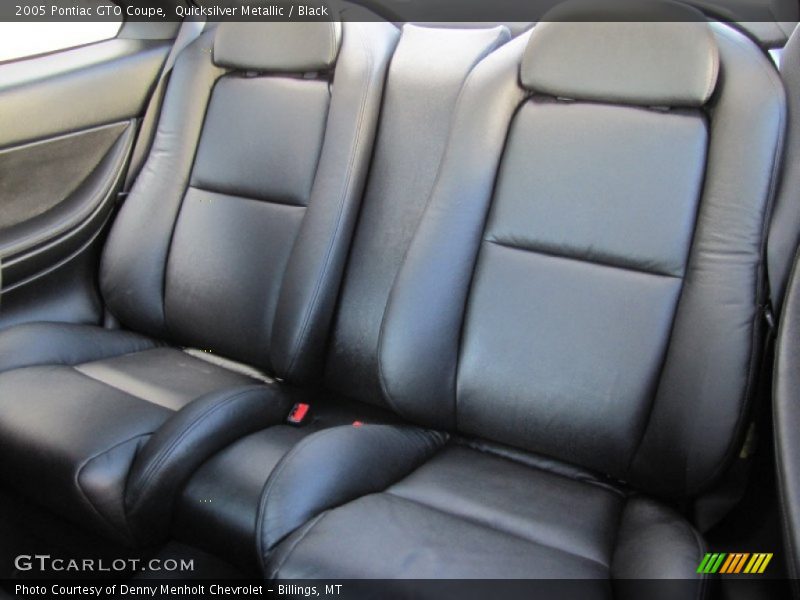  2005 GTO Coupe Black Interior