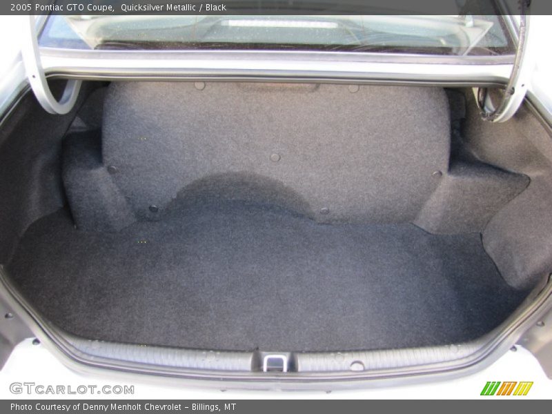  2005 GTO Coupe Trunk