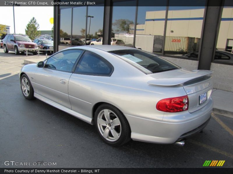  2005 GTO Coupe Quicksilver Metallic