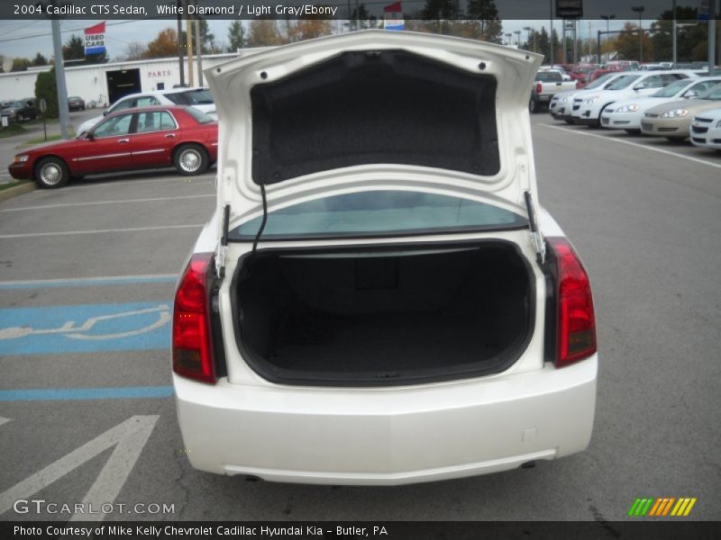 White Diamond / Light Gray/Ebony 2004 Cadillac CTS Sedan