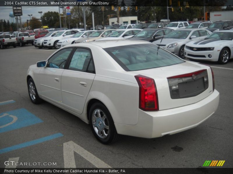 White Diamond / Light Gray/Ebony 2004 Cadillac CTS Sedan