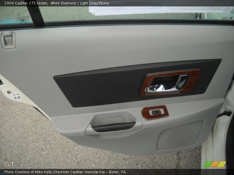 White Diamond / Light Gray/Ebony 2004 Cadillac CTS Sedan