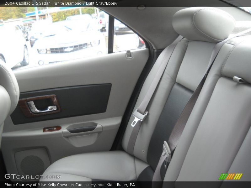 White Diamond / Light Gray/Ebony 2004 Cadillac CTS Sedan