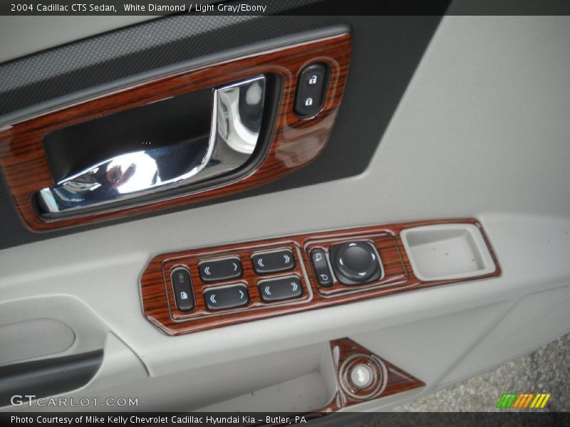 White Diamond / Light Gray/Ebony 2004 Cadillac CTS Sedan