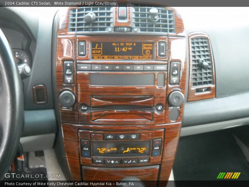 White Diamond / Light Gray/Ebony 2004 Cadillac CTS Sedan