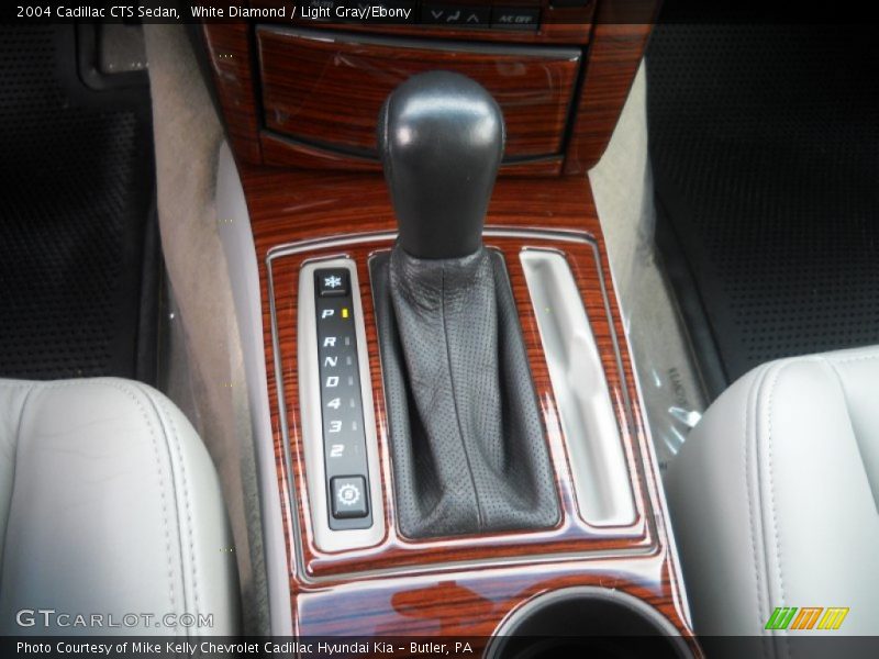 White Diamond / Light Gray/Ebony 2004 Cadillac CTS Sedan