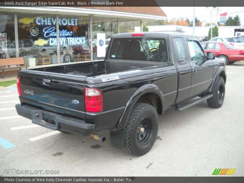 Black / Medium Dark Flint 2005 Ford Ranger Edge SuperCab 4x4