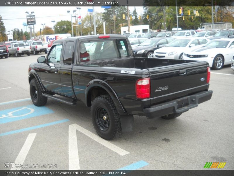 Black / Medium Dark Flint 2005 Ford Ranger Edge SuperCab 4x4