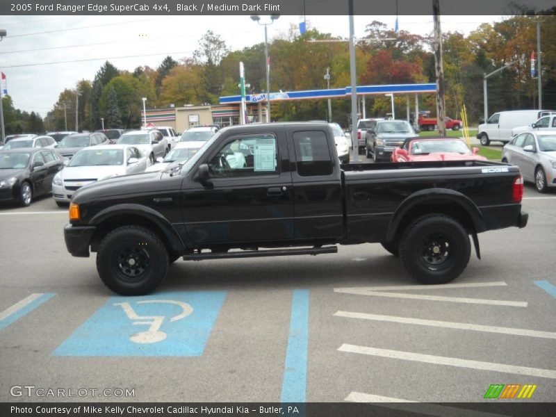 Black / Medium Dark Flint 2005 Ford Ranger Edge SuperCab 4x4
