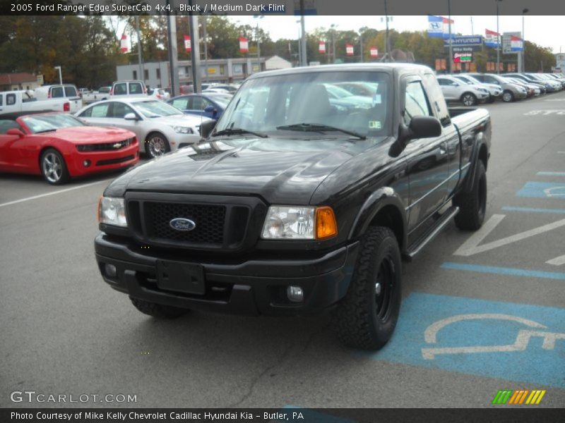Black / Medium Dark Flint 2005 Ford Ranger Edge SuperCab 4x4