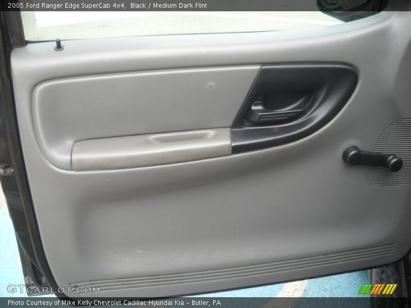 Black / Medium Dark Flint 2005 Ford Ranger Edge SuperCab 4x4