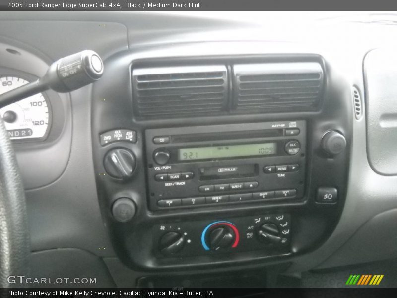 Black / Medium Dark Flint 2005 Ford Ranger Edge SuperCab 4x4