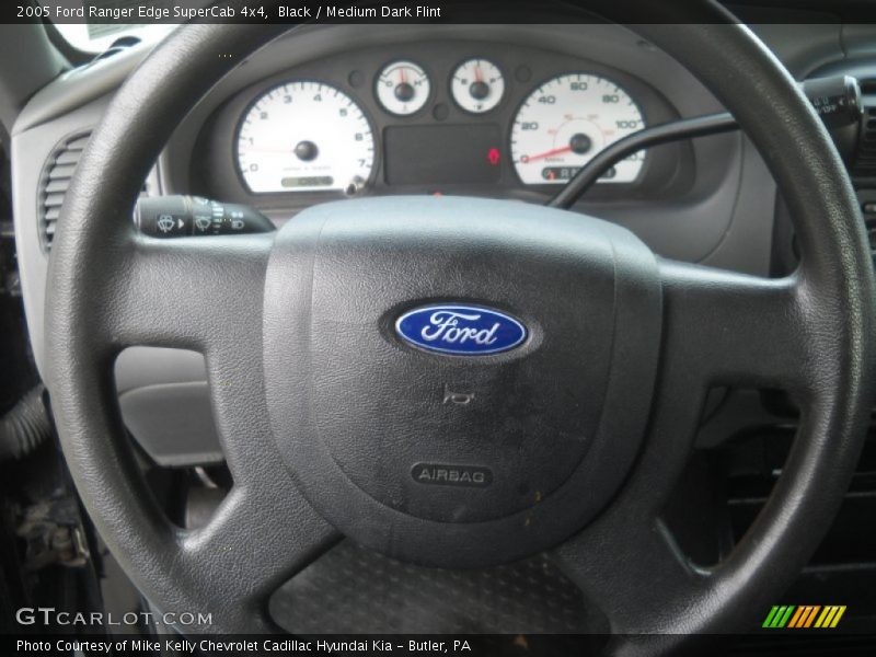 Black / Medium Dark Flint 2005 Ford Ranger Edge SuperCab 4x4