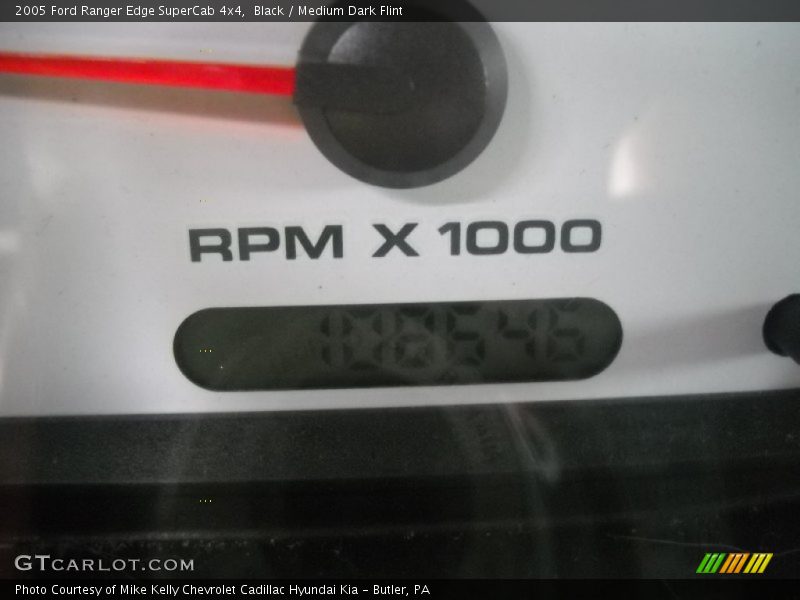 Black / Medium Dark Flint 2005 Ford Ranger Edge SuperCab 4x4