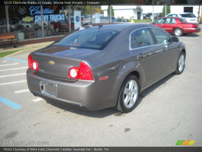 Mocha Steel Metallic / Titanium 2010 Chevrolet Malibu LS Sedan