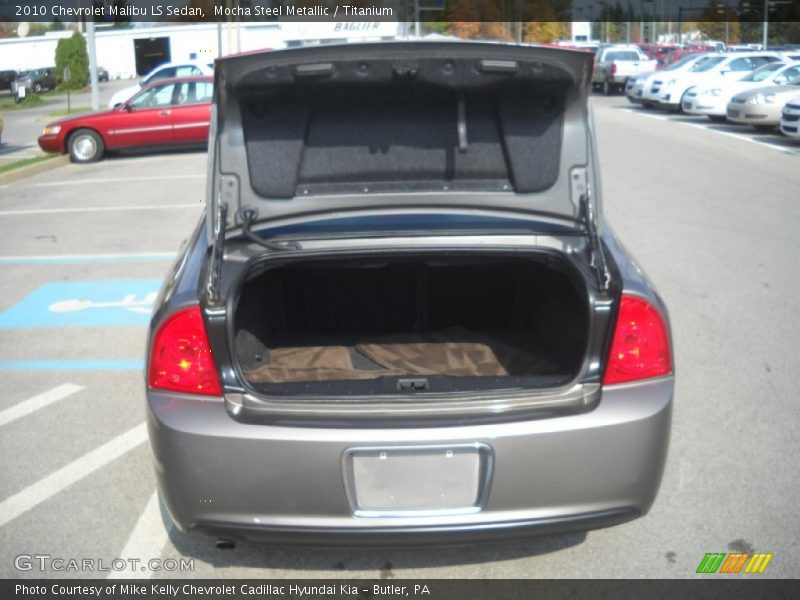 Mocha Steel Metallic / Titanium 2010 Chevrolet Malibu LS Sedan