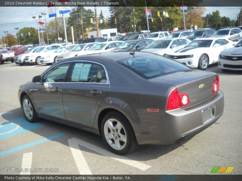 Mocha Steel Metallic / Titanium 2010 Chevrolet Malibu LS Sedan