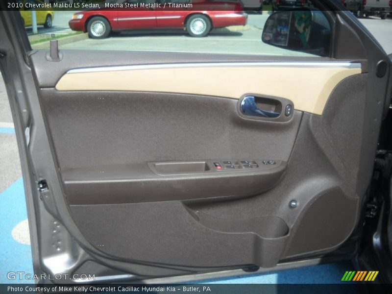 Mocha Steel Metallic / Titanium 2010 Chevrolet Malibu LS Sedan