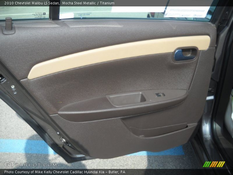 Mocha Steel Metallic / Titanium 2010 Chevrolet Malibu LS Sedan